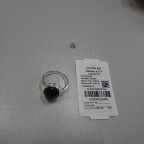 Кольцо 278-1, Серебро 925, Серебрение, Янтарь-Вишневый