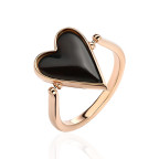 Кольцо 232-1, Серебро 925, Позолота, Янтарь-Вишневый